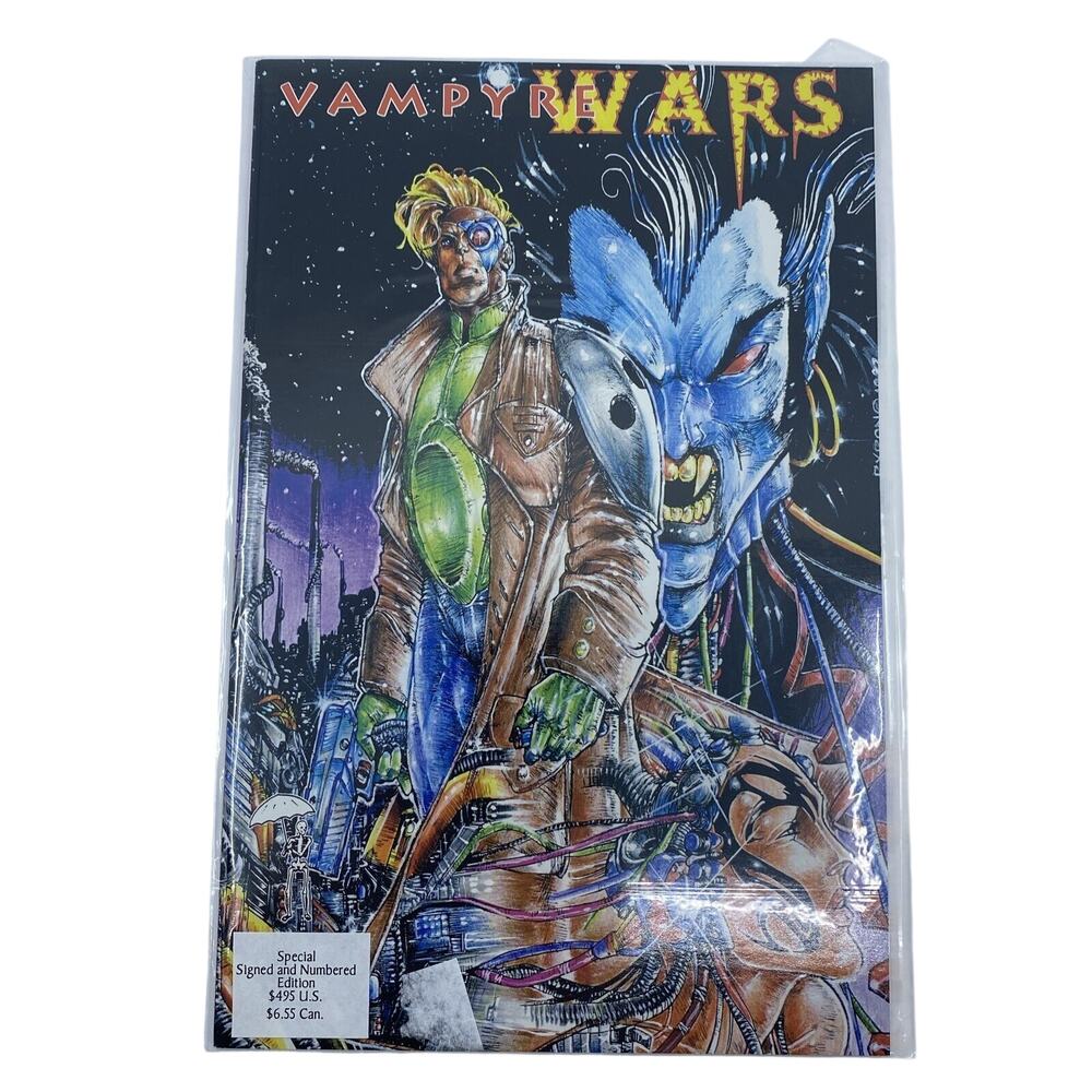 Vampyre Wars The Blood Factory Signed & Numbered Edition 714/1500